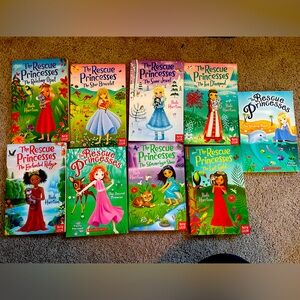 Set of 9 The Rescue Princesses Books